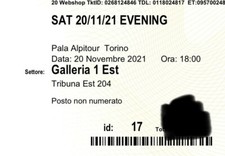 Biglietti tennis ATP Finals