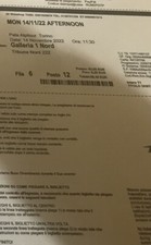 Biglietti Nitto ATP Finals