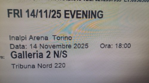 Due biglietti atp finals - biglietti,