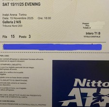  2 biglietti Nitto ATP Finals
